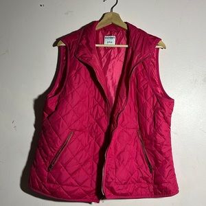 Pink Outerwear vest